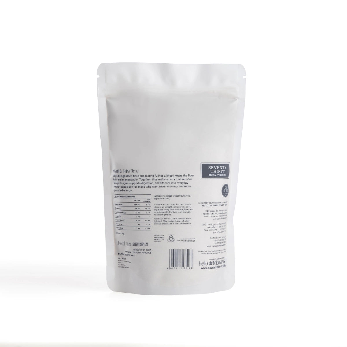 Khapli & Bajra Flour Blend