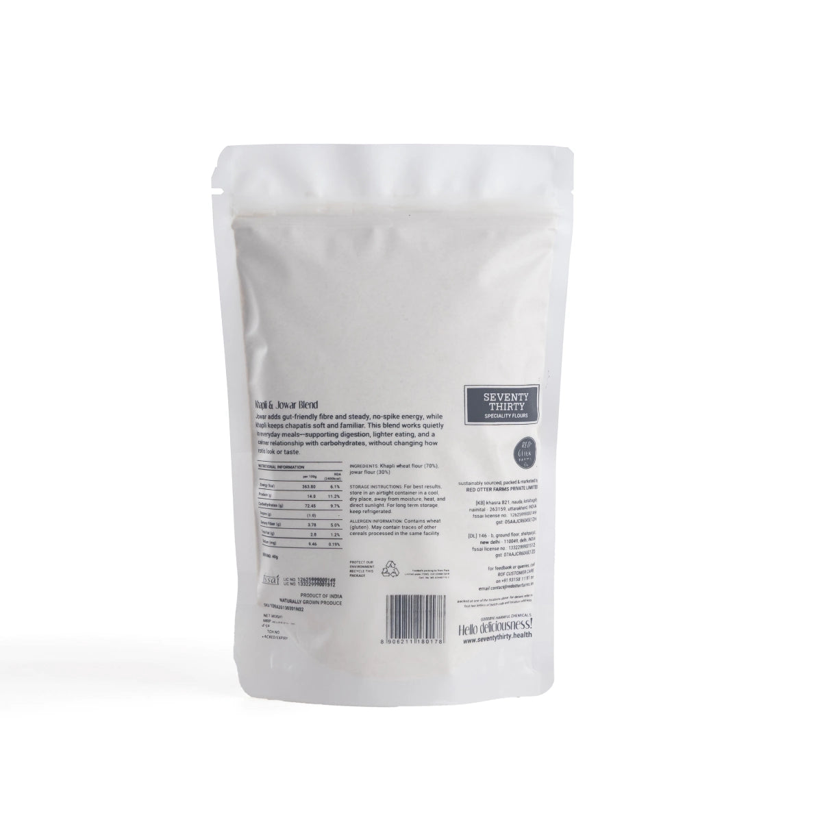 Khapli & Jowar Flour Blend