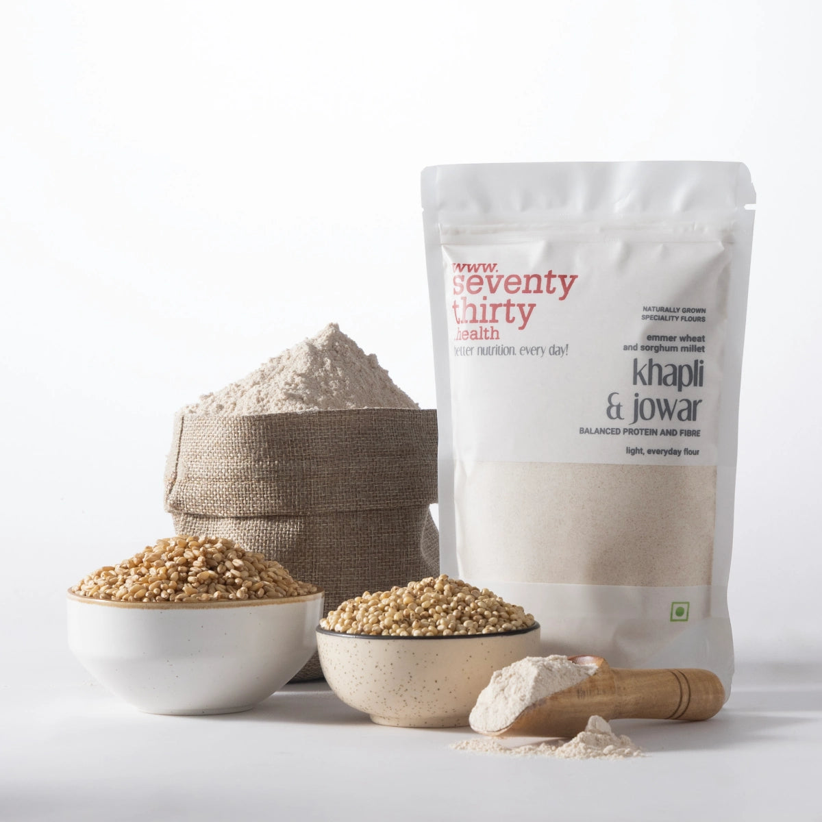 Khapli & Jowar Flour Blend