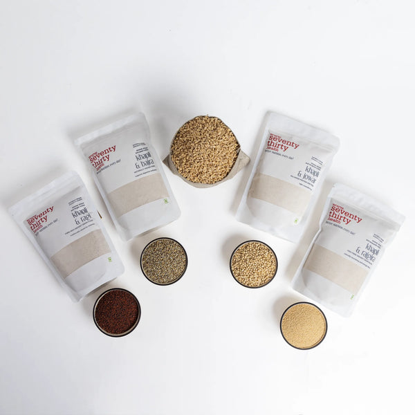 Khapli Millets Flour Blend Trial Pack (Pack of 4)