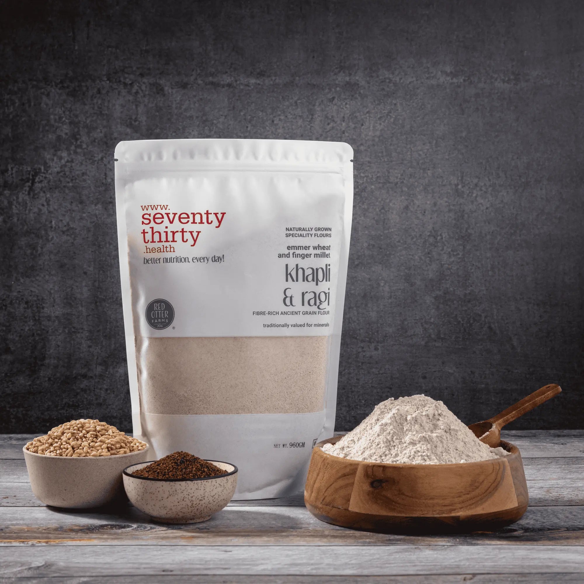 Khapli Ragi Flour Blend