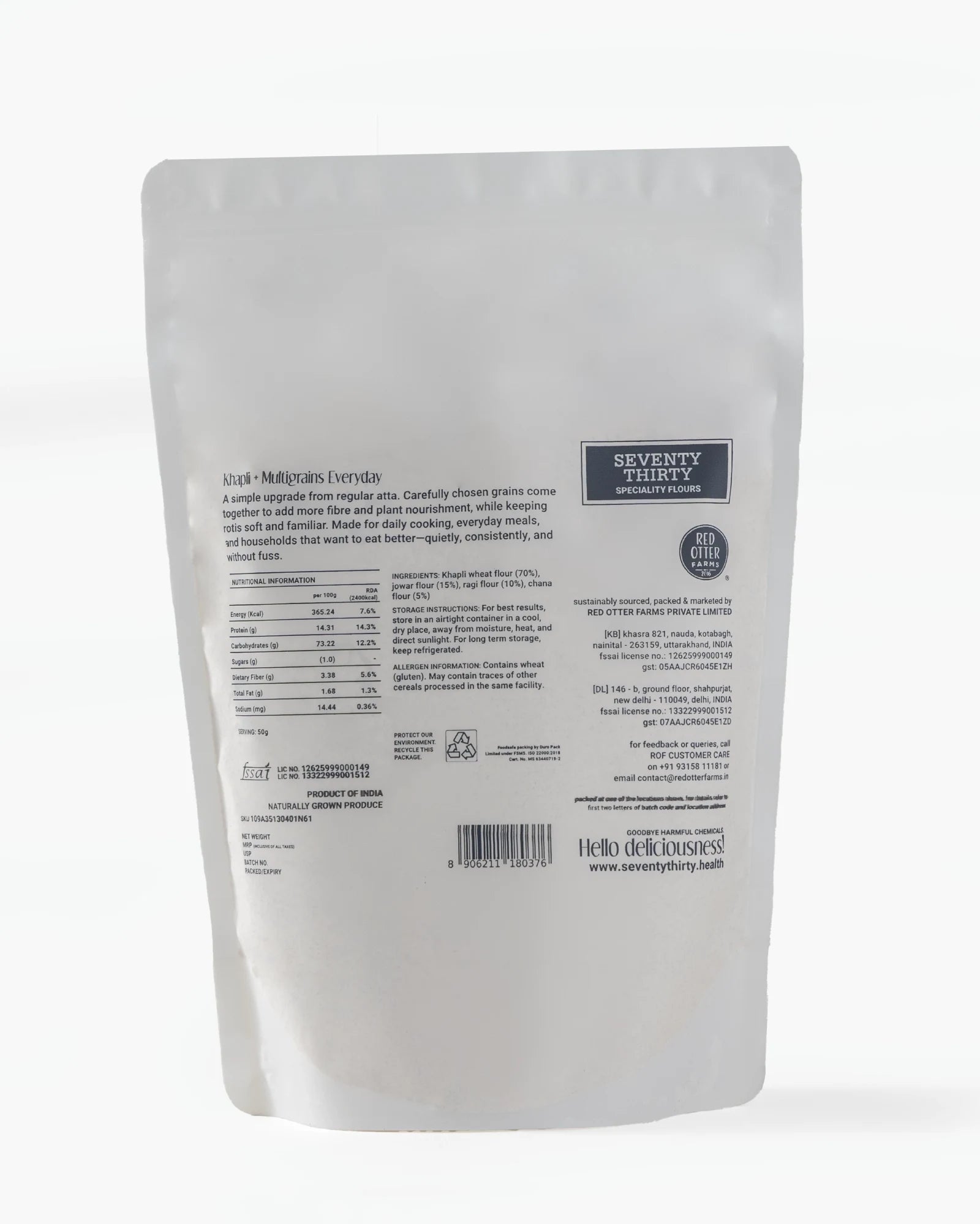 Khapli and Multigrains Everyday Flour Blend